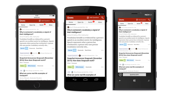 Quora – Apps for Bloggers