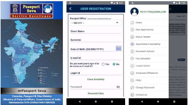 mPassport Seva – Indian Government Apps