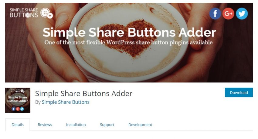 Simple Share Button