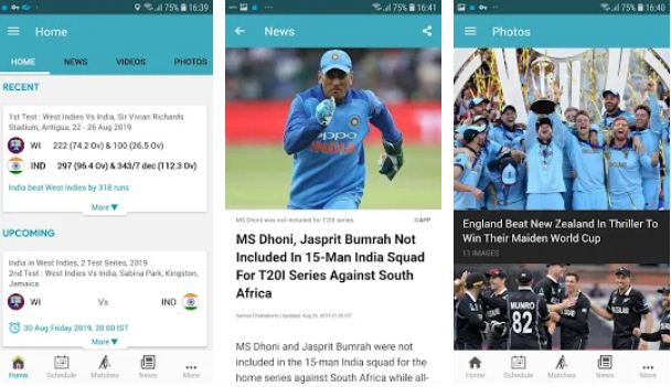 NDTV Cricket – Cricket Apps for Android