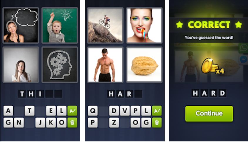 4 Pics 1 Word - Word Game Apps
