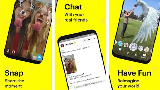 Snapchat – Essential Android Apps