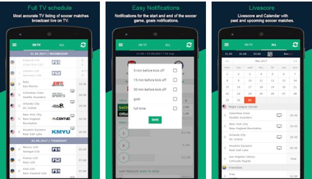 Soccer Live on TV - Football Streaming Apps for Android and iPhone