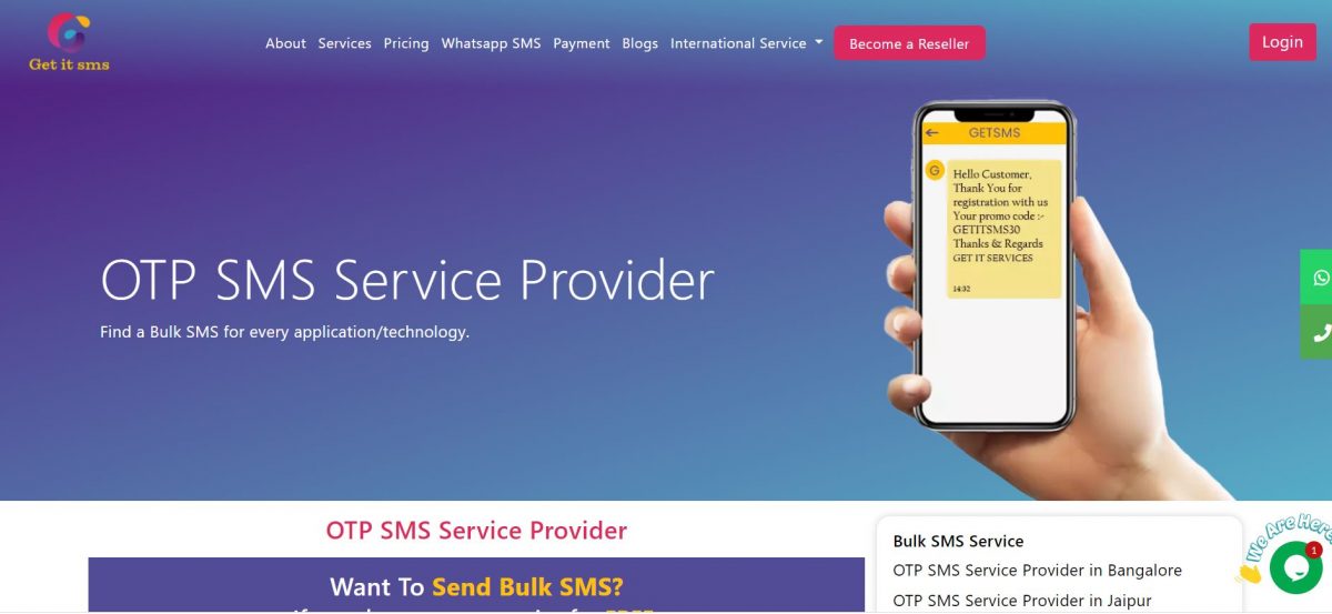OTP SMS Service